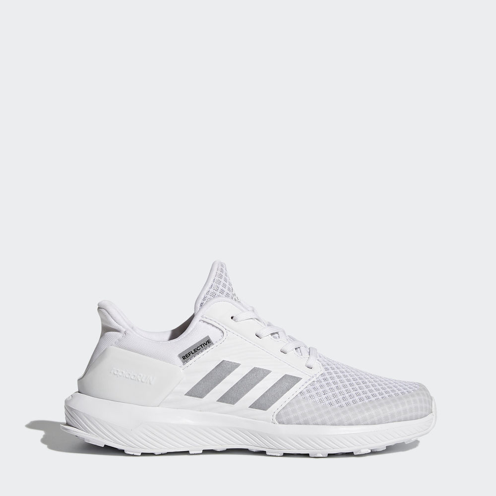 Adidas Rapidarun - παπουτσια για τρεξιμο για αγορια - Ασπρα/Ασπρα/Ασπρα,Μέγεθος: EU 27 – 39 1/3 (262